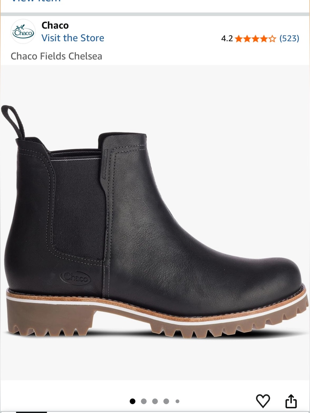 🥾 NWT Womens Chaco Chelsea Field Waterproof Boots 🥾